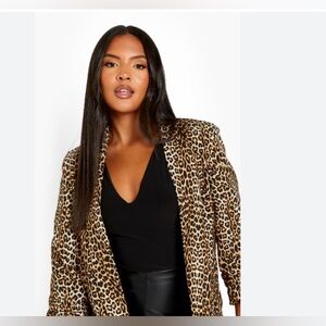 Leopard Print blazer